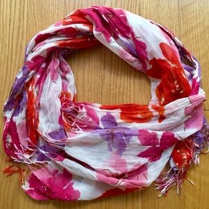 Floral scarf
